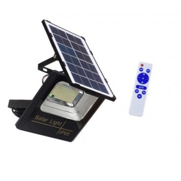 Güneş Enerjili Projektör 50W Kumandalı Solar Led Bahçe Aydınlatma