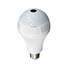 Ampul Kamera 1,3 MP 130 watt Ev İşyeri Bebek Bakıcı Güvenlik Kamerası