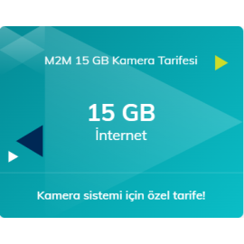 Aylık 15gb Yenilemeli Türk Telekom Data Hat 4g Sim Kartlı Kameralar için 1 Yıllık Paket Ucuz İnternet Hattı
