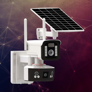 O-KAM OKAM 3920 6MP SOLAR 2 KAMERALI PTZ SİM KART ..