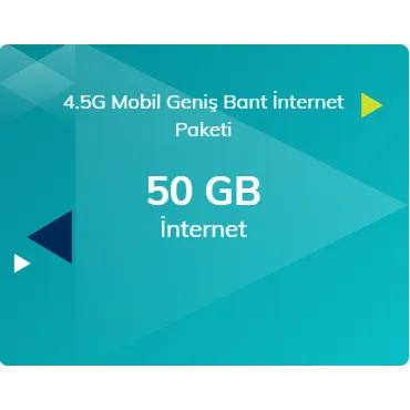 Aylık 50gb Türk Telekom Data Hat 4g Sim Kartlı Kameralar için 1 Yıllık Paket Ucuz İnternet Hattı