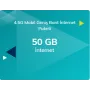 Aylık 50gb Türk Telekom Data Hat 4g Sim Kartlı Kam..