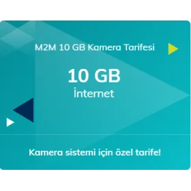 1 Yıllık Turk Telekom Data Hat Kameralar için Ucuz İnternet Hattı